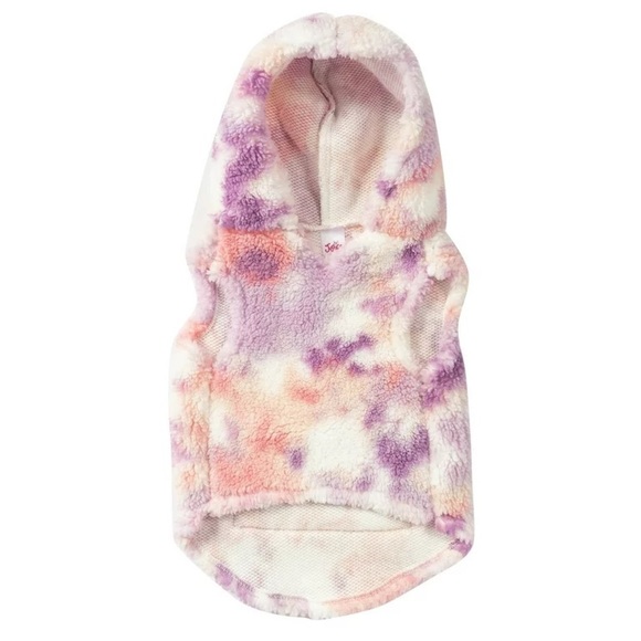 🐶 3 Sizes Available 🐶 NWT Justice Pet Polyester Sherpa Tie-Dye Dog Hoodie, 1 - Picture 7 of 13